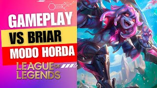 MAPA 2 BRIAR  Gameplay Horda Escuadrón Animalia  Alrededores  League of Legends [upl. by Jenny]