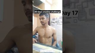 DAY 17  30 days creatine challenge 🙏☠️ bigdreamer fitnessjourney gym wellcorein24 [upl. by Akimik]