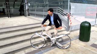 Sada Gianluca  Hubless Foldable Sada Bike  Eurobike [upl. by Carce]