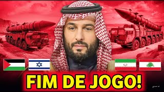 A Arábia Saudita acabou de lançar mísseis balísticos contra Israel em apoio ao Líbano e à Palestina [upl. by Yellehs]