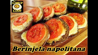 Berinjela napolitana com queijo e tomate  Cueca Cook  292 [upl. by Anniahs143]