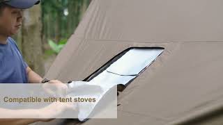 Onetigris CozShack Hot Tent [upl. by Notreve]