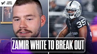 Why Raiders ZAMIR WHITE is set to BREAK OUT in 2024  Fantasy Football Show  Yahoo Sports [upl. by Aicrag]