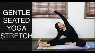 Gentle Seated Yoga Stretch for All Levels  30 Minutes [upl. by Gaylord]