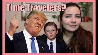 Are Barron Trump and Donald Trump Time Travelers  Cassie Carlyle [upl. by Arhat713]