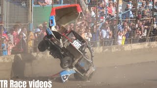 Reliant Robin World of Shale 2023 Kings Lynn Mayhem for MND [upl. by Nwahsav]