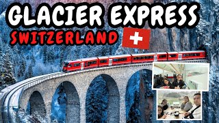 GLACIER EXPRESS FULL EXPERIENCE  Brig to Chur  SWITZERLAND TRAVEL [upl. by Kong]