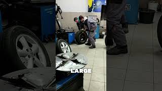 Tire Mounting in Seconds [upl. by Yemiaj588]