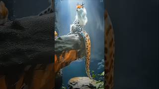 Tiger snake snakevideo giantanimal shortsvideo reptiles animals rainforestwildlife [upl. by Iorgos]