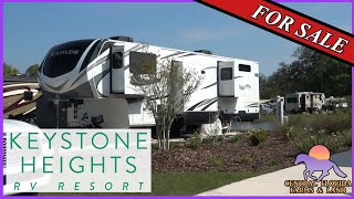 Life At The Keystone Heights RV Resort  RV FOR SALE  Presented By Ira Miller [upl. by Fifine239]