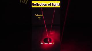 Reflection of light🎯 physics class10th cbse boardexam study shorts [upl. by Rad]