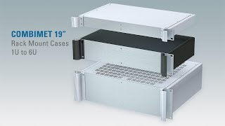 COMBIMET  19quot Rack Mount Enclosures  1U to 6U [upl. by Sutherlan578]