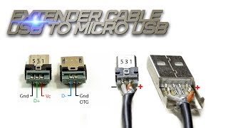 USB to Micro USB cable DIY [upl. by Odama]