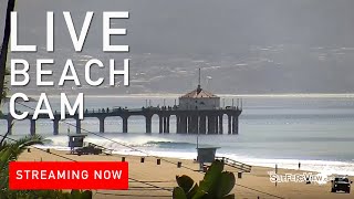 Live Surf Cam Manhattan Beach California [upl. by Aillemac]