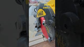 dewalt dws774 miter saw shorts 디월트 슬라이딩 각도절단기 [upl. by Radborne]