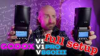 Godox V1 V1 Pro V860iii Full Walkthrough Guide From Beginner to Advanced [upl. by Josiah]