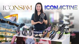 เดินช้อปจนเท้าเมื่อยที่ ICONSIAM🛍️ แวะชั้น 3 เลย OOFOS รอช่วยเท้าคุณอยู่ 🩴 [upl. by Eirhtug669]