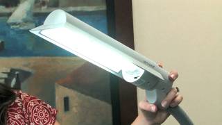 18w Wingshade Floor Lamp bulb installation [upl. by Cestar]