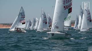 Measurement and Practice race  2022 420 amp 470 Junior Europeans [upl. by Hurleigh]