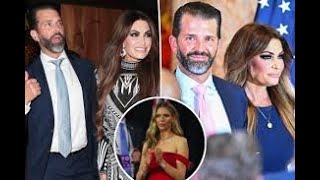 What was Palm Beach socialite linked to Donald Trump Jr doing sitting behind him and fiancée at RNC [upl. by Landry372]