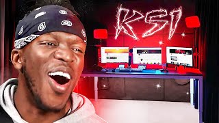 BUILDING KSI’S SETUP [upl. by Haleehs]