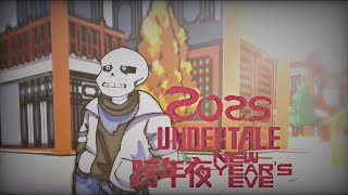 undertale New Years Eve Backstory Supplemental Animation [upl. by Assereht110]