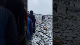 The hardest trek at drolma laa in dolpa dolpa travel mountains snow snowfall [upl. by Ayocal]