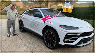 I SCRATCHED FAZE RUG NEW LAMBORGHINI URUShe freaked out [upl. by Llien]