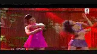 Eurovision 2008 españa  belgrado final [upl. by Proudfoot270]