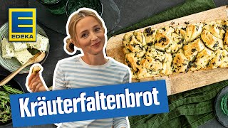 Kräuterfaltenbrot I Kräuterbutter selber machen [upl. by Airotahs]