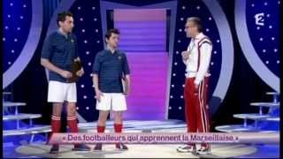 Laurent Ruquier 1 Des footballeurs qui apprennent la Marseillaise  ONDAR [upl. by Asserat740]