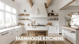 Minimalist Farmhouse Kitchen Design Inspiration [upl. by Rachele]