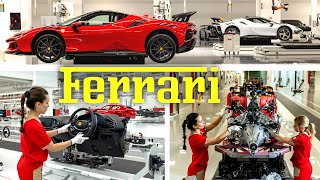 Ferrari ebuilding Production Facility [upl. by Eneluqcaj]