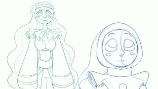 Lunars scares sun SunMoonShow  Fan animatic [upl. by Attevroc]