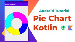 Creating a Simple Pie Chart  Kotlin  Android Studio [upl. by Eselahs]