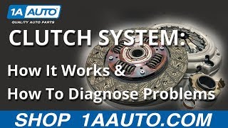 How a Clutch System Works amp How to Diagnose Problems [upl. by Aihsemat]