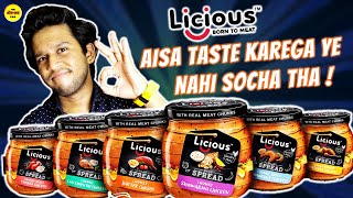 Trying Every LICIOUS SPREADS For The First Time  Licious Spreads Review  TAE [upl. by Meingoldas]