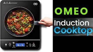 Omeo Portable Induction Cooktop  Portable Induction Cooktop  Top Portable Induction Cooktop [upl. by Ahusoj]