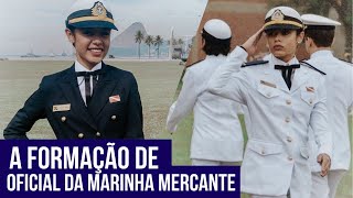 TUDO SOBRE A EFOMM  Formação de Oficiais da Marinha Mercante 👮🏻‍♀️ [upl. by Sices]