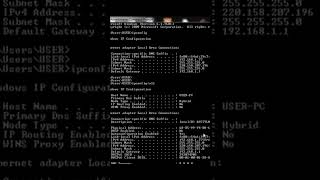 IPCONFIG Explained  Flush DNS  IPConfig Command Tutorial shorts short viral [upl. by Notxam659]