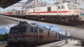 Superfast Trains skips Railway station railgaadiindia traintravel railvideo [upl. by Won321]