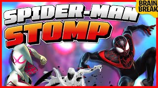 Spider Man Stomp  SpiderMan Brain Break  Freeze Dance  Just Dance  GoNoodle Inspired [upl. by Metzgar]