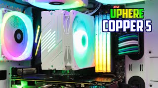 30 CPU Cooler  UpHere Copper 5 Review [upl. by Owens442]