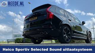 Heico Sportiv Selected Sound uitlaatsysteem XC90 D5  Volvo Reede Amerongen [upl. by Cecilia]