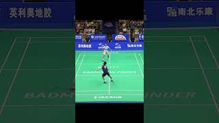 How Kento Momota plays consistently badminton kentomomota badmintonlovers [upl. by Oironoh]