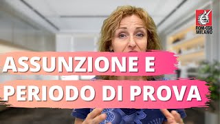 Assunzione e periodo di prova  Cosa prevede il CCNL dei metalmeccanici [upl. by Ranchod]