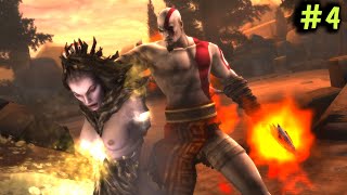 Kratos Killed Thanatos Daughter Erinys  God Of War Ghost of Sparta Gameplay  HARD  PART4 [upl. by Berthold]