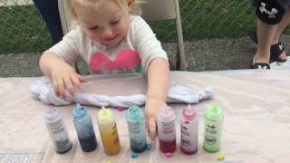 How to Tie Dye shirts Tulip Tie Dye Party Kit [upl. by Anauqed]