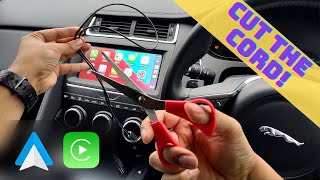 GIVE ANY CAR WIRELESS APPLE CARPLAY AND ANDROID AUTO  OTTOCAST U2X 2 IN 1 WIRELESS ADAPTER REVIEW [upl. by Teriann]