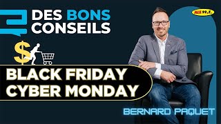 Desbonsconseilscom  Black Friday et Cyber Monday [upl. by Nwadrebma]